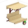 001-Стол-Тележка СТР-1300
